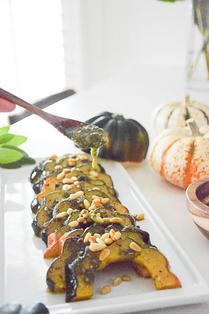 Acorn Squash with Fried Sage Pesto_Natalie Paramore