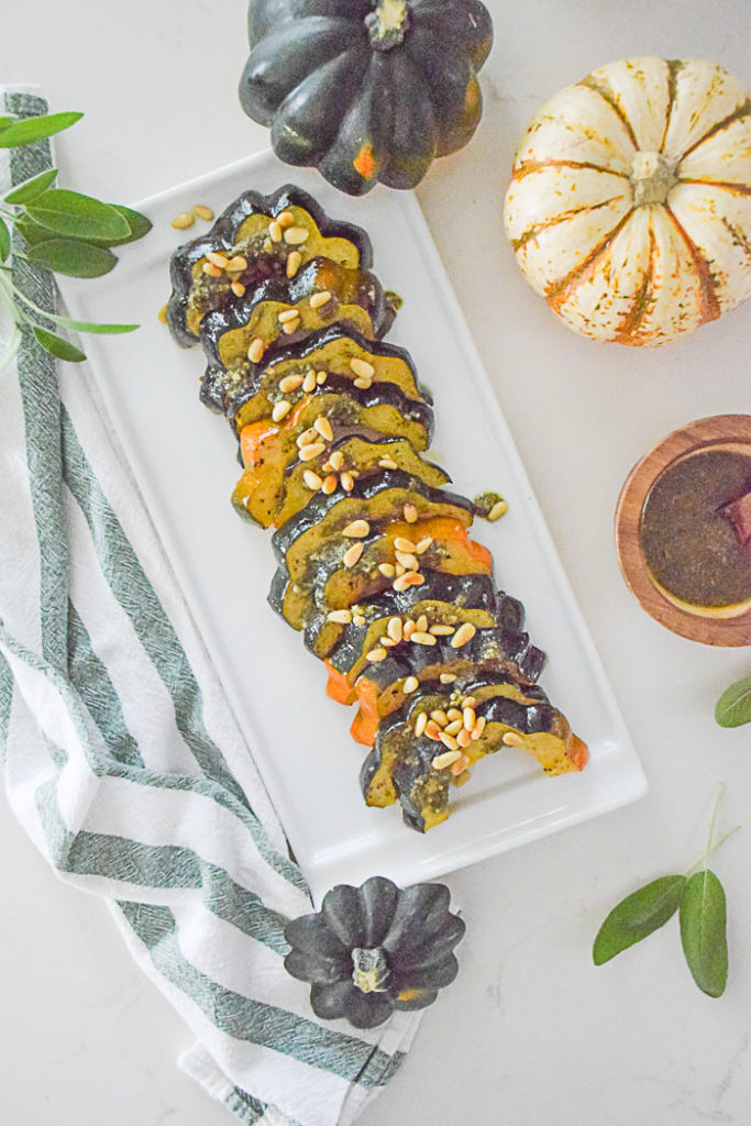 Acorn Squash with Fried Sage Pesto_Natalie Paramore