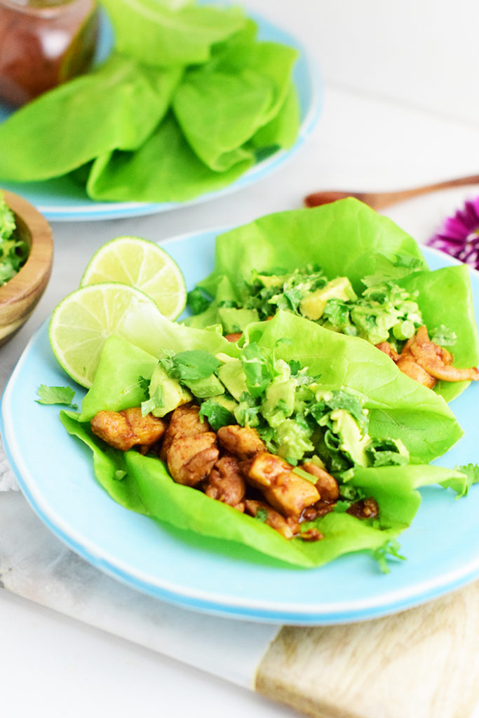 Asian Chicken Lettuce Wraps Recipe_Natalie Paramore