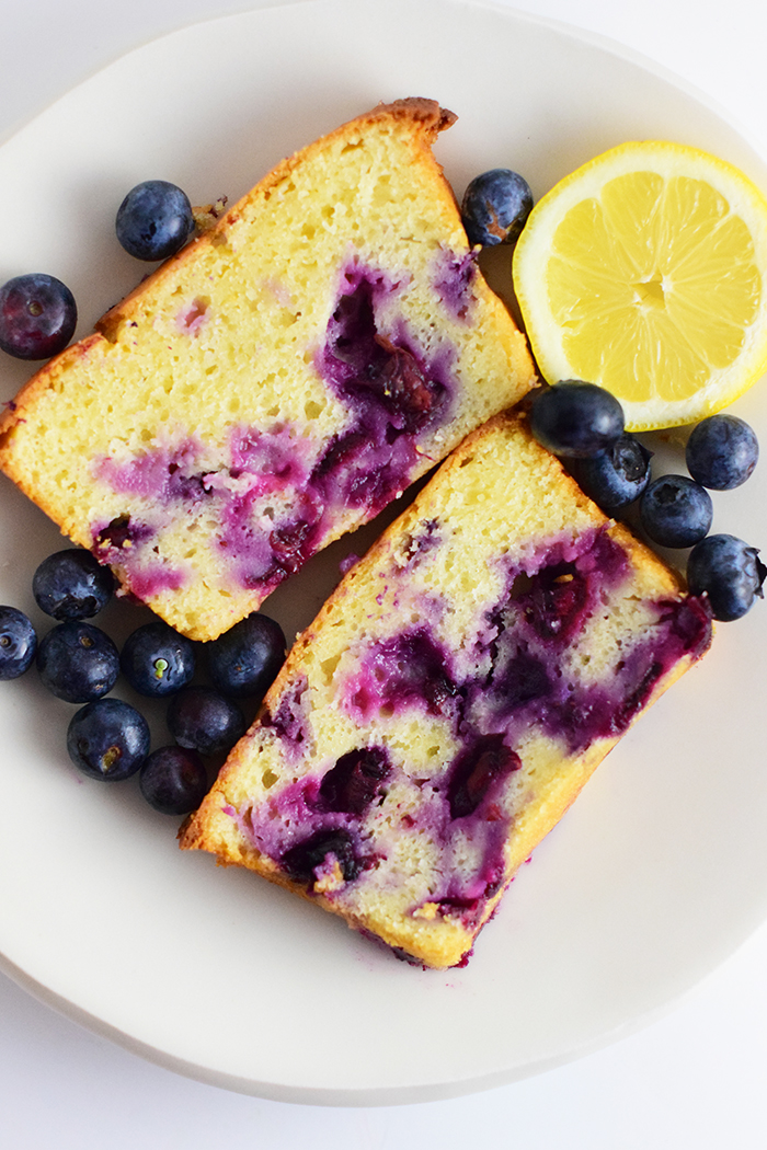 Lemon Blueberry Pound Cake - Natalie Paramore