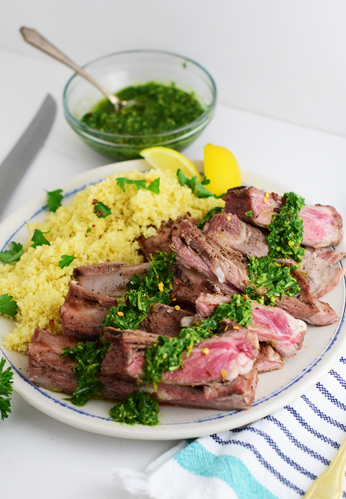 Capra Lamb with Chimichurri