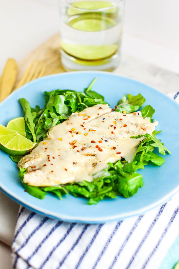 Coconut Lemongrass Dressing Barramundi Recipe_Natalie Paramore