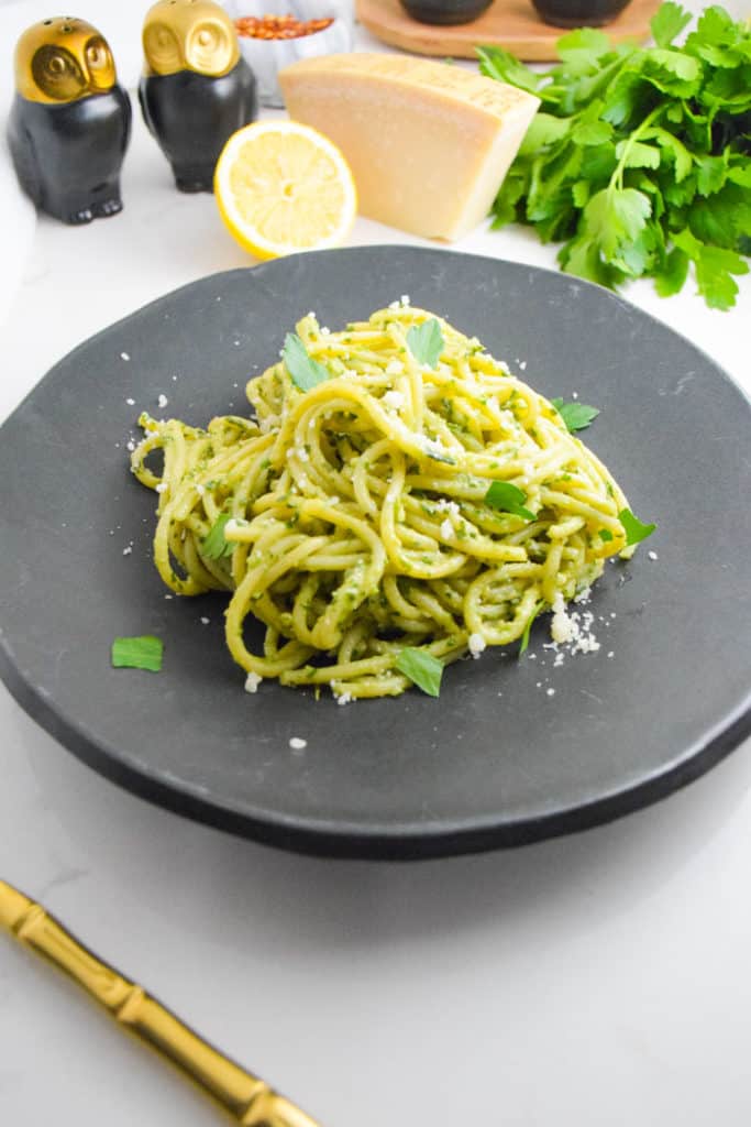 Creamy Pesto Pasta_Natalie Paramore