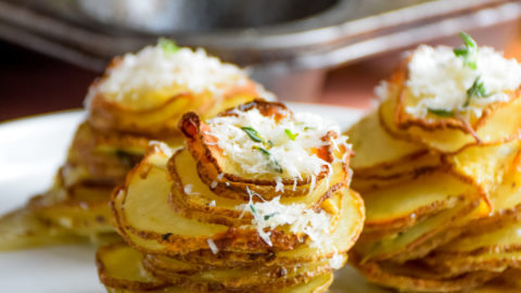 Herbed Potato Stacks Recipe