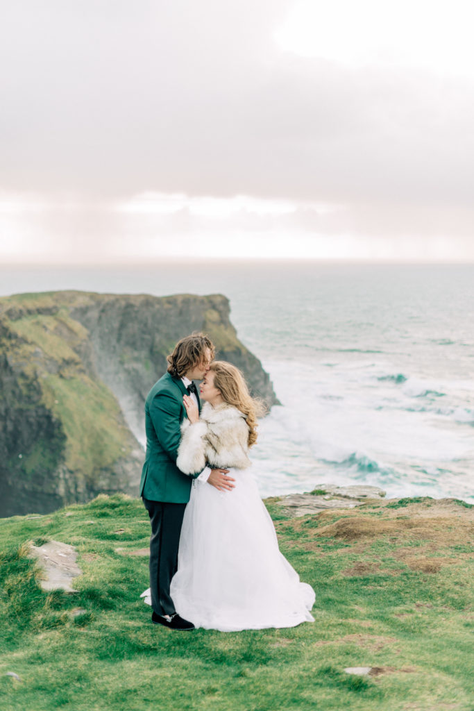 Enchanting Engagement Photos at The Cliffs of Moher_ Natalie Paramore