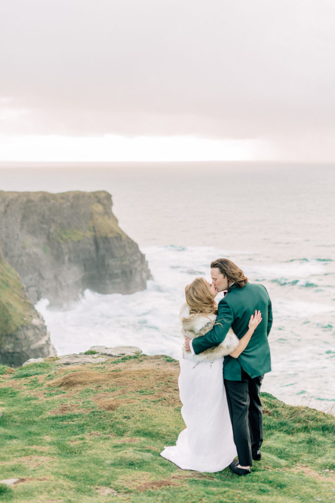 Enchanting Engagement Photos at The Cliffs of Moher_ Natalie Paramore