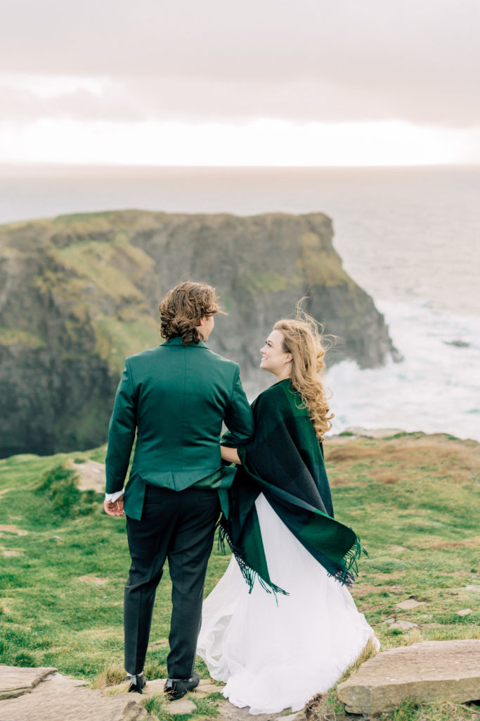 Enchanting Engagement Photos at The Cliffs of Moher_ Natalie Paramore