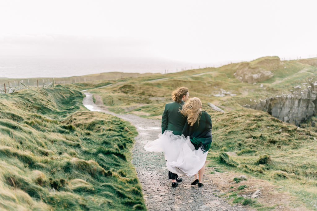 Enchanting Engagement Photos at The Cliffs of Moher_ Natalie Paramore