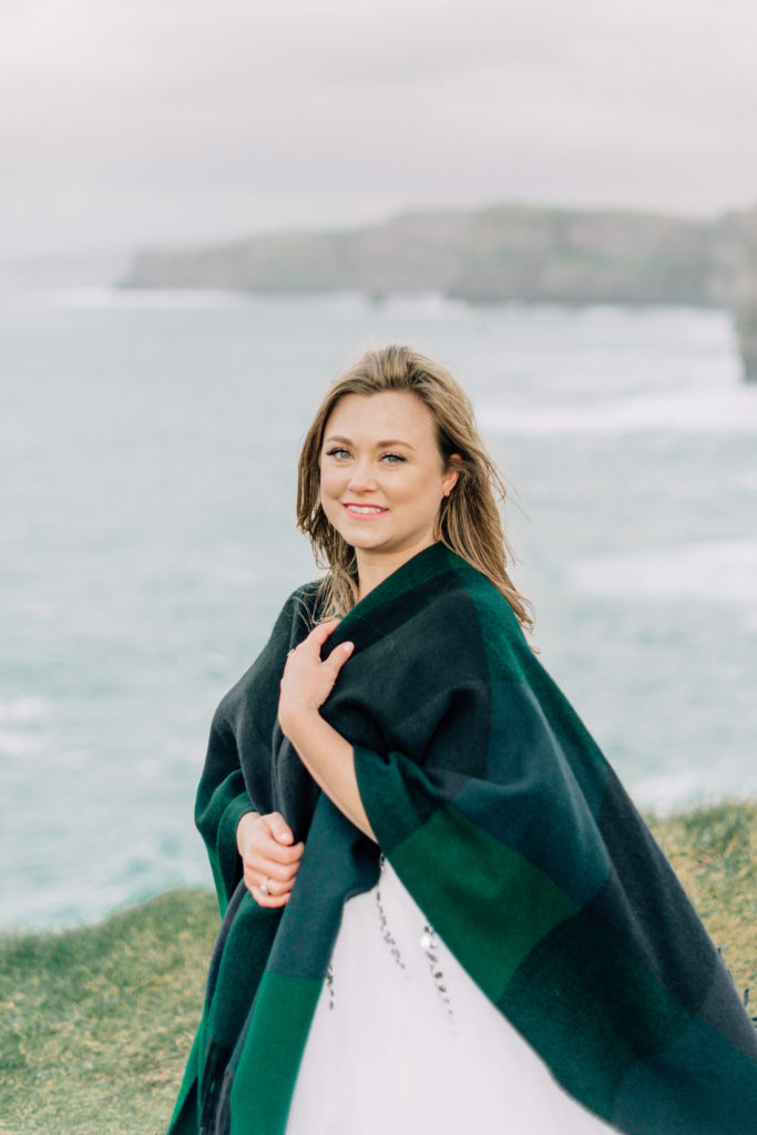 Enchanting Engagement Photos at The Cliffs of Moher_ Natalie Paramore