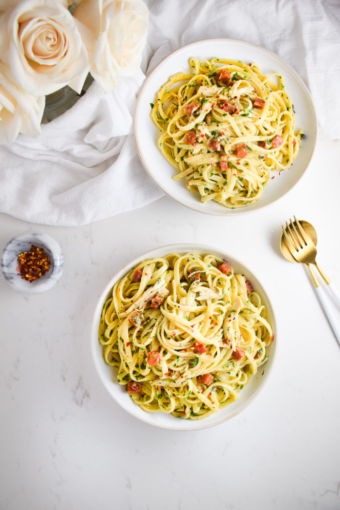 Chicken Pepperoni Pasta