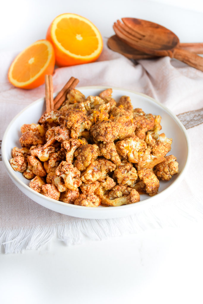 Cinnamon Spiced Cauliflower