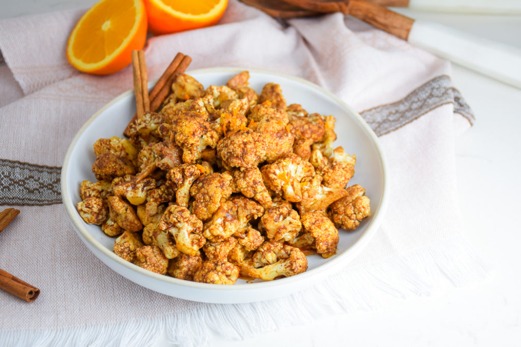 Cinnamon Spiced Cauliflower