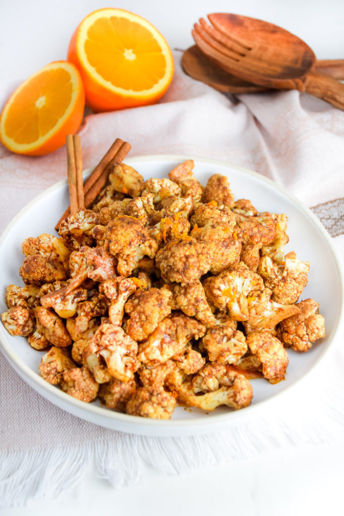 Cinnamon Spiced Cauliflower