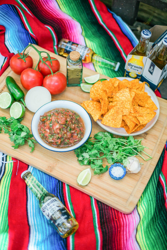 Easy Homemade Blender Salsa with Natalie Paramore