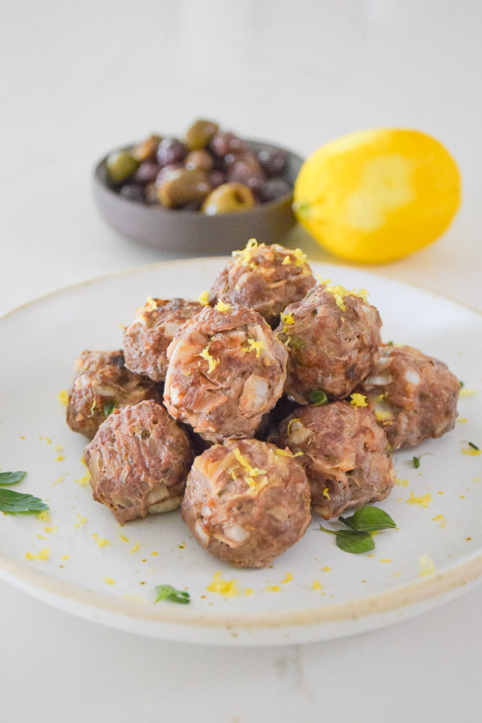 Easy Homemade Greek Lamb Meatballs Recipe