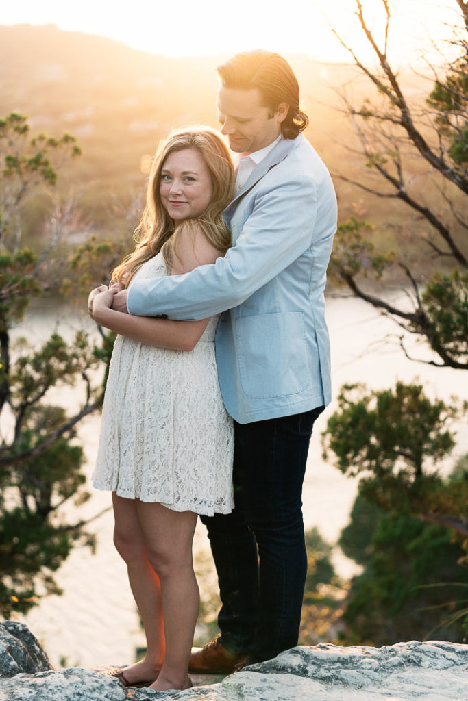 Engagement Photos at Mt Bonnell Austin_Natalie Paramore