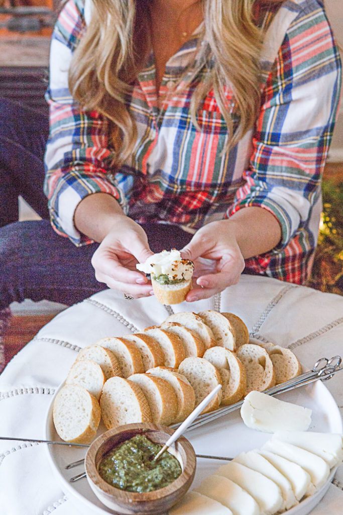 Fireside Picnic with Beaujolais Grilled Haloumi_Natalie Paramore