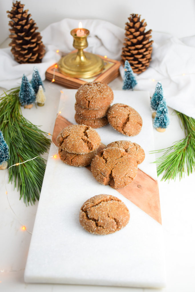 Gingersnap Cookies Holiday Cookie Swap