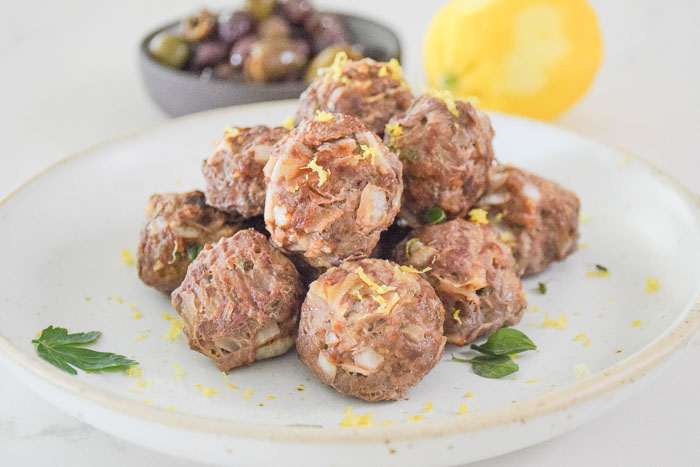 Greek Lamb Meatballs Recipe