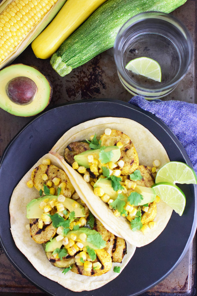 Grilled Veggies Tacos by Natalie Paramore