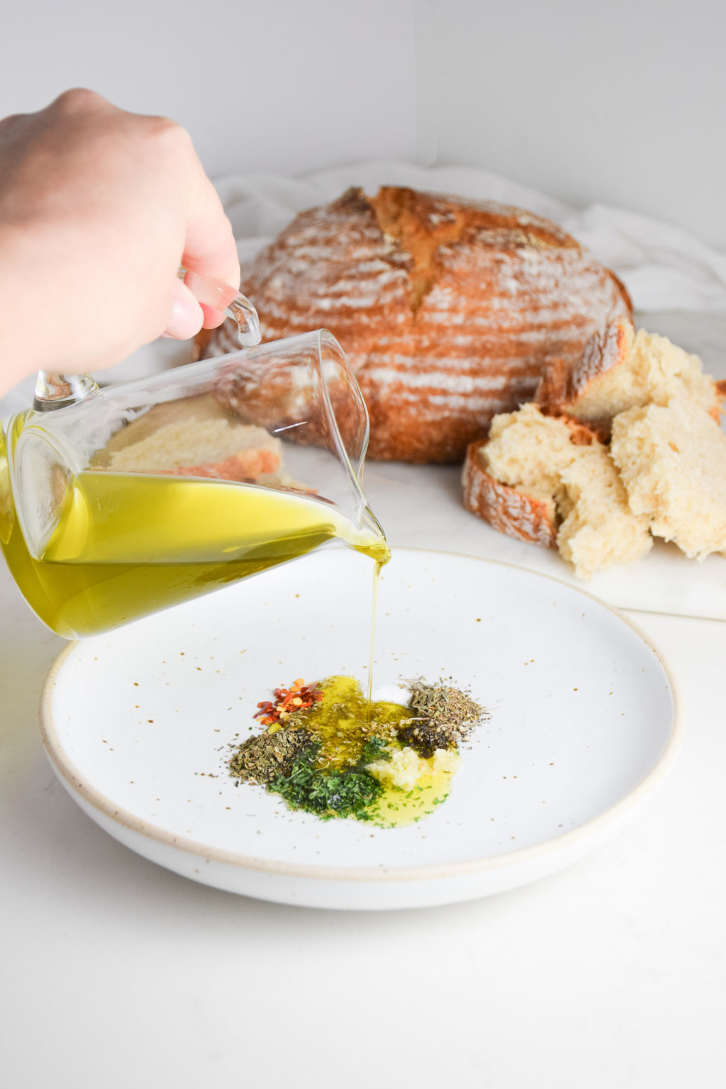 Herby Italian Dipping Sauce Natalie Paramore