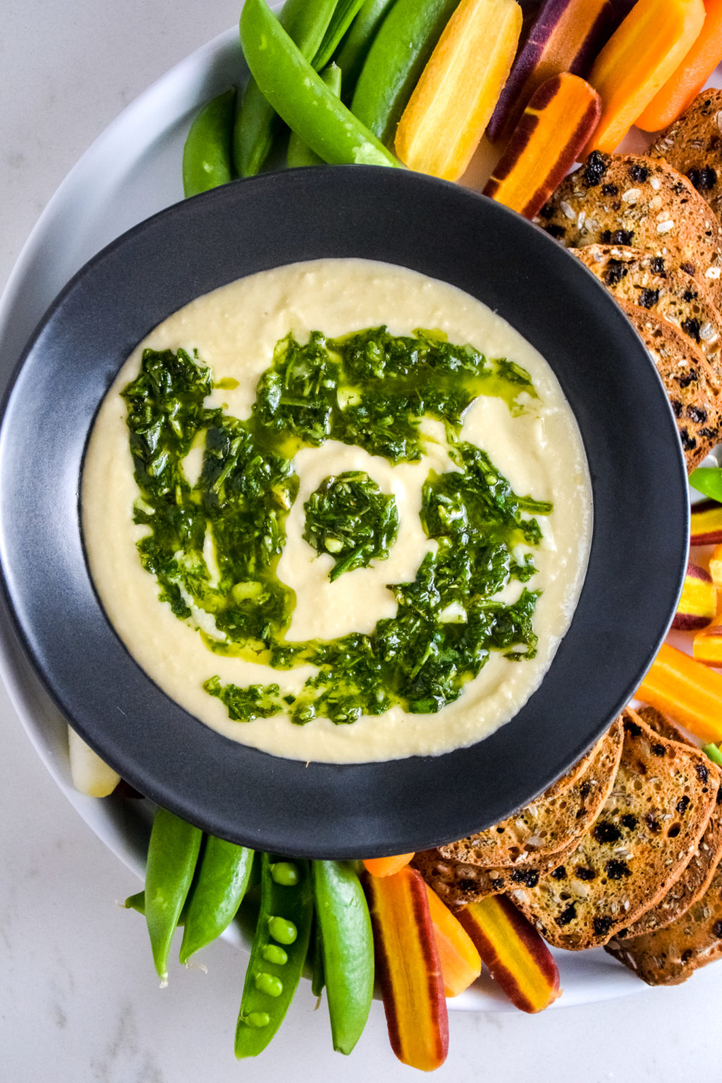 Herby White Bean Dip Natalie Paramore