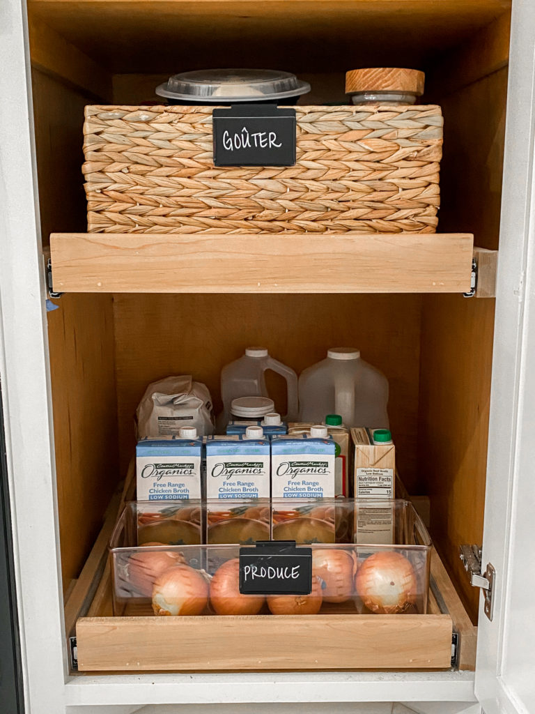 How To Organize A Pantry With Deep Cabinets – Before & Afters! - Natalie  Paramore