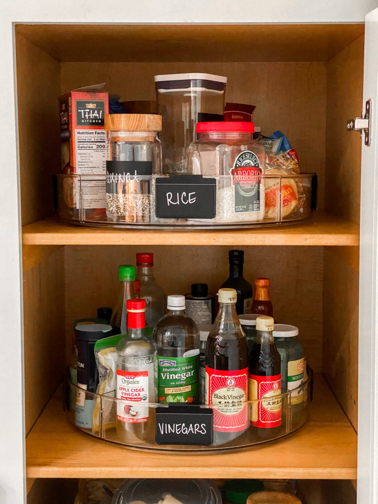 How To Organize A Pantry With Deep Cabinets – Before & Afters! - Natalie  Paramore