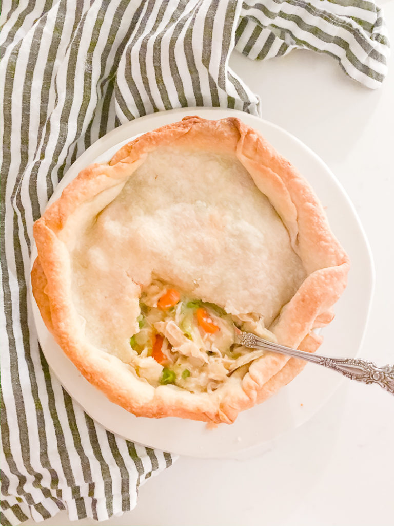 Leftover Turkey Pot Pie 