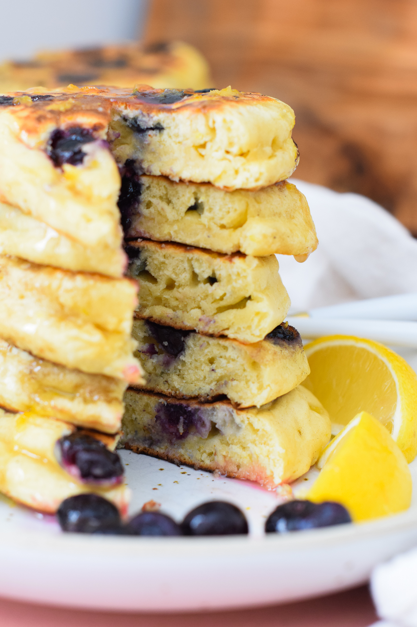 Fluffy Blueberry Pancakes - Spend With Pennies