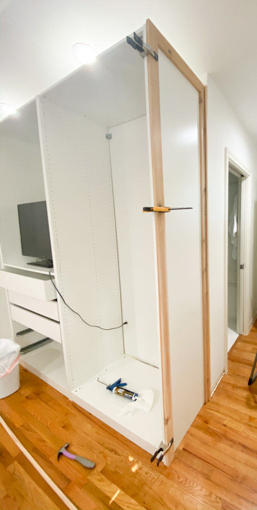 Built In Primary Closet Renovation (IKEA Pax Closet Hack) _ Natalie Paramore