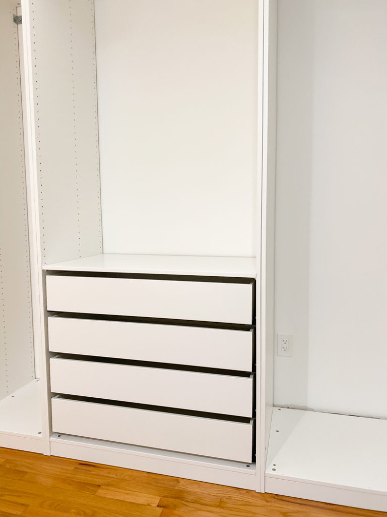 Built In Primary Closet Renovation (IKEA Pax Closet Hack) _ Natalie Paramore