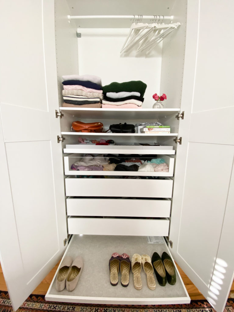 Built In Primary Closet Renovation (IKEA Pax Closet Hack) _ Natalie Paramore