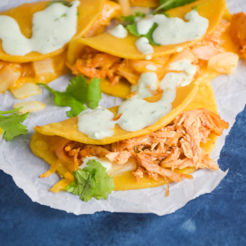 Mini Baked Chicken Street Tacos with Poblano Ranch _Natalie Paramore-5