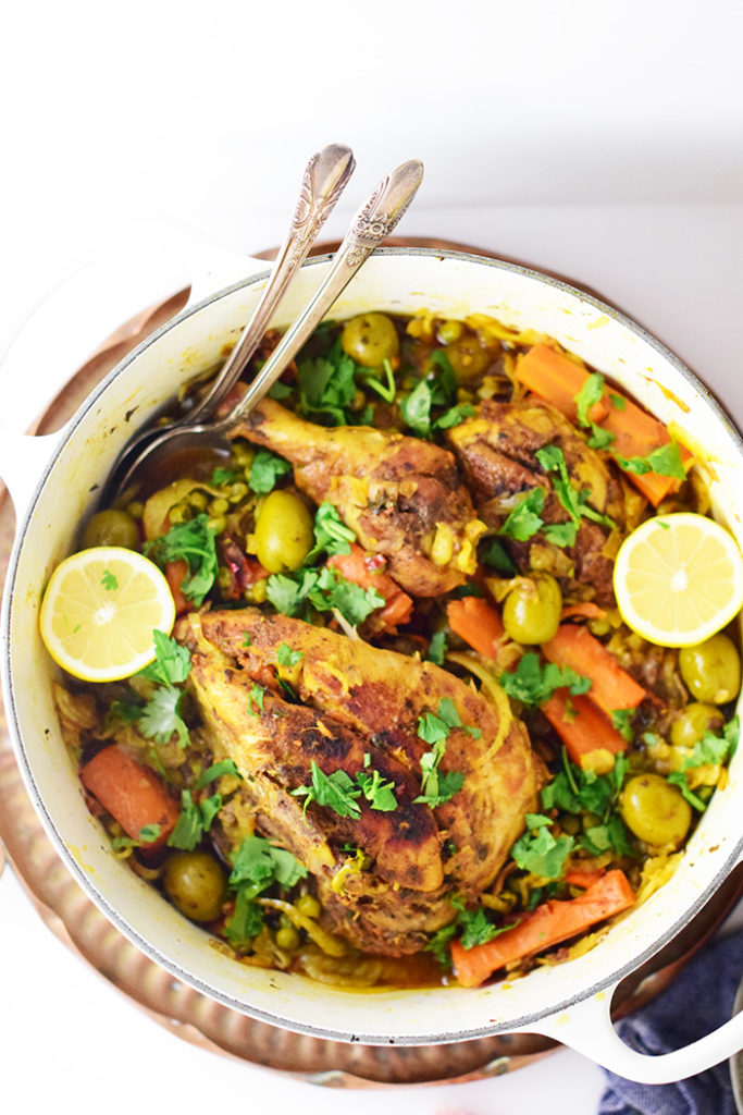 Moroccan Saffron Chicken by Natalie Paramore