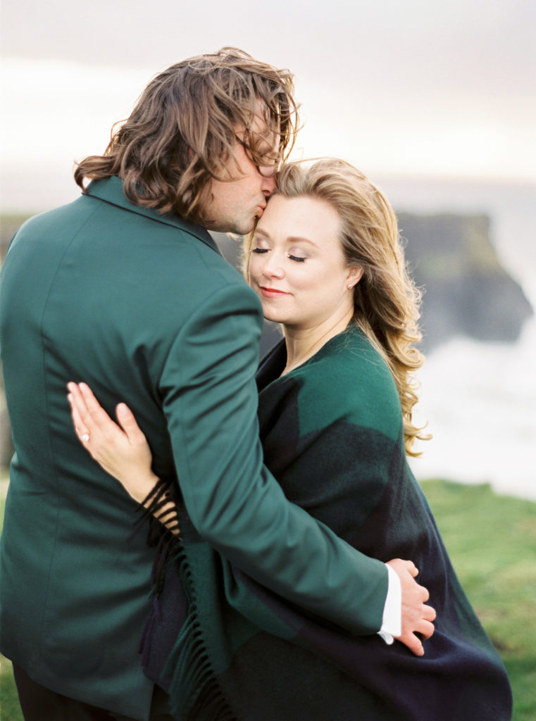 Enchanting Engagement Photos at The Cliffs of Moher_ Natalie Paramore