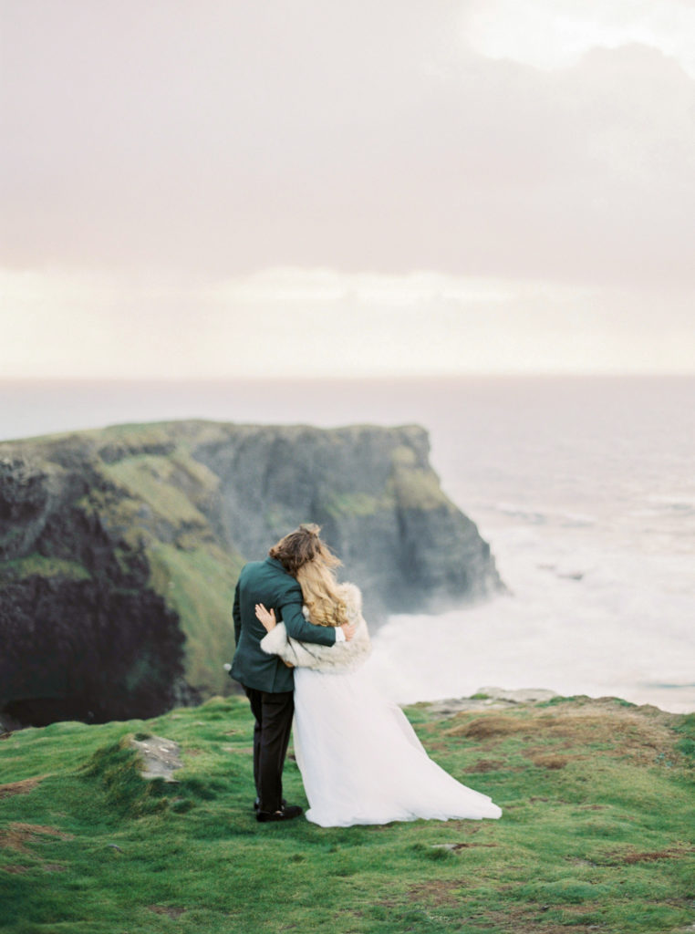 Enchanting Engagement Photos at The Cliffs of Moher_ Natalie Paramore