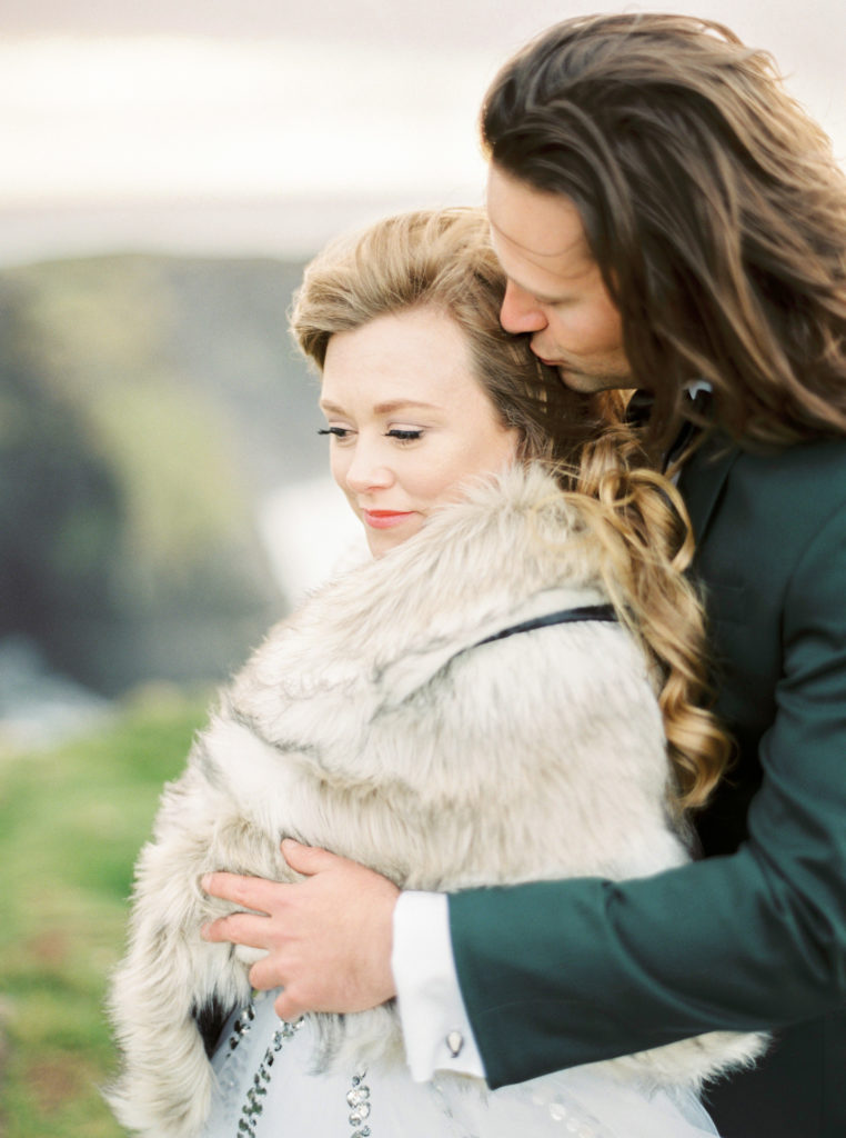 Enchanting Engagement Photos at The Cliffs of Moher_ Natalie Paramore