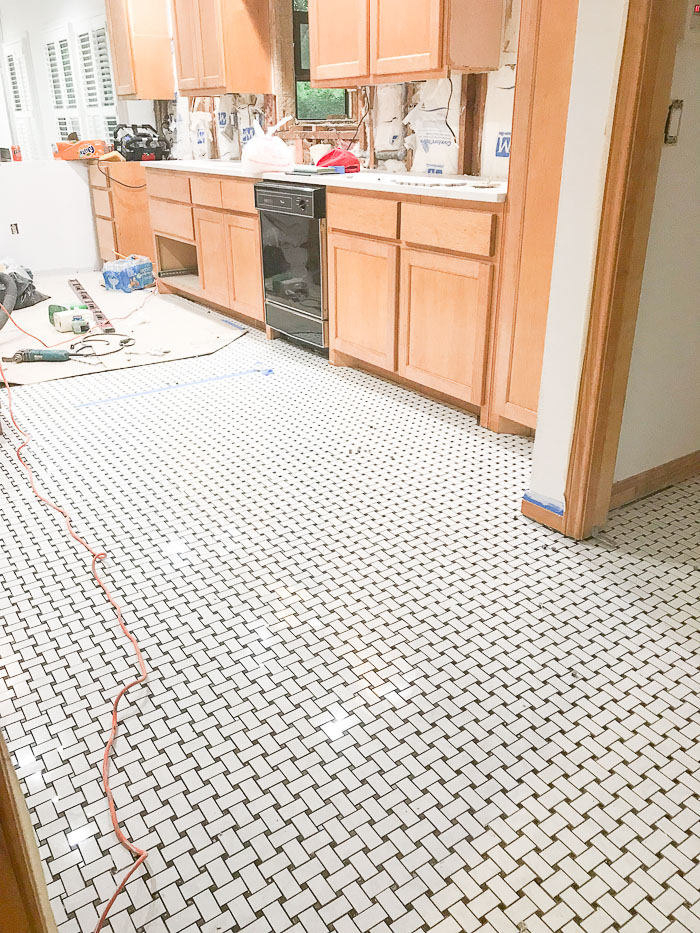 Our Home Renovation Part 2 Kitchen Tile