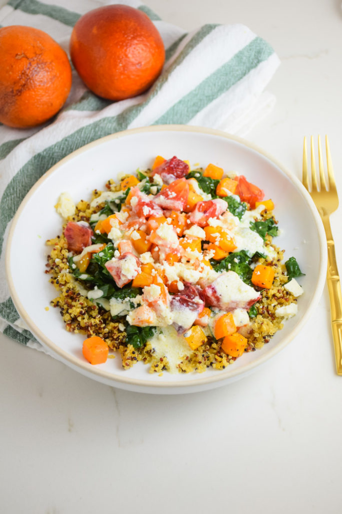 Healthy Quinoa Citrus Bowl_Natalie Paramore