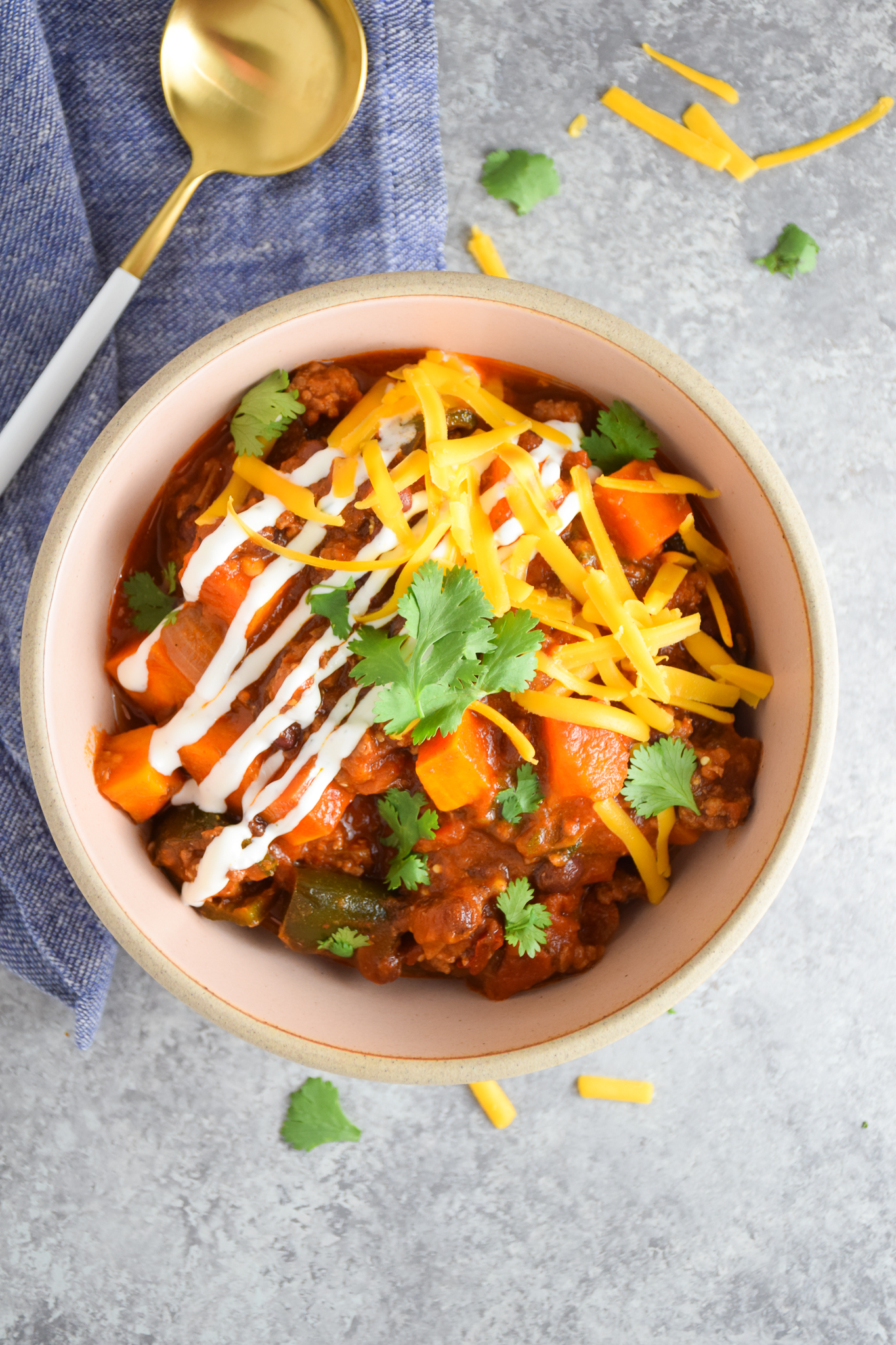 Hearty Veggie-Filled Chili - Natalie Paramore