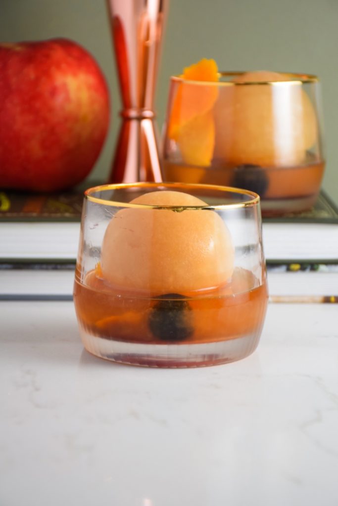 Ice Ball Old Fashioned Cocktail