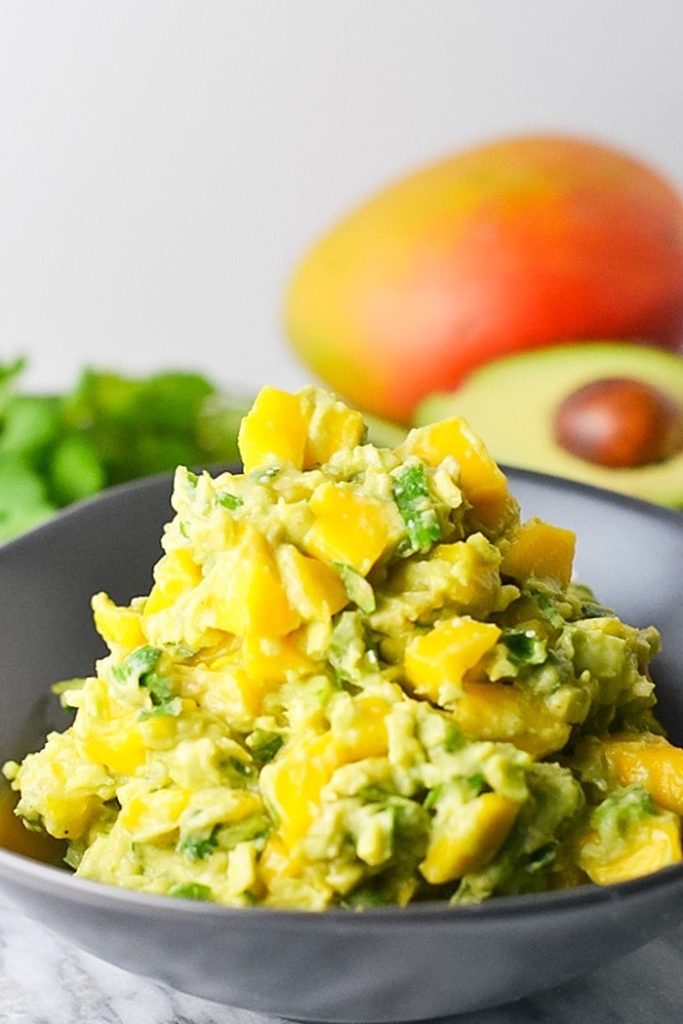 Spicy Mango Ginger Guacamole Easy Recipe_Natalie Paramore