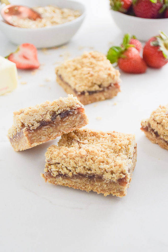 Strawberry Oat Bar Recipe