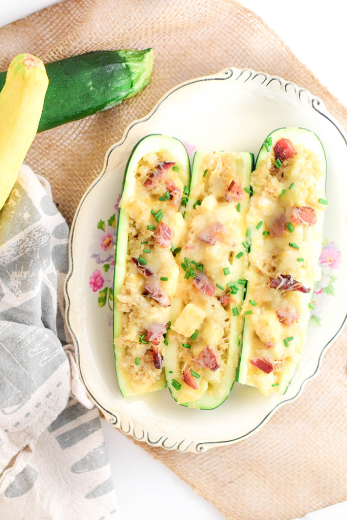 Stuffed Zucchini Boats_Natalie Paramore