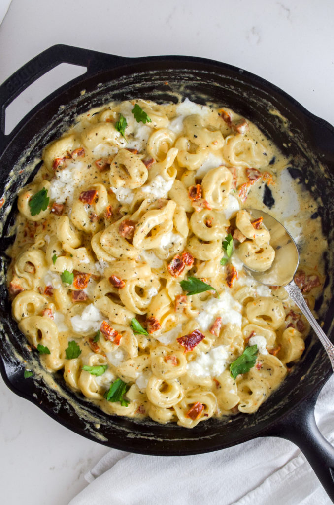 Sun Dried Tomato and Mozzarella Tortellini Natalie Paramore