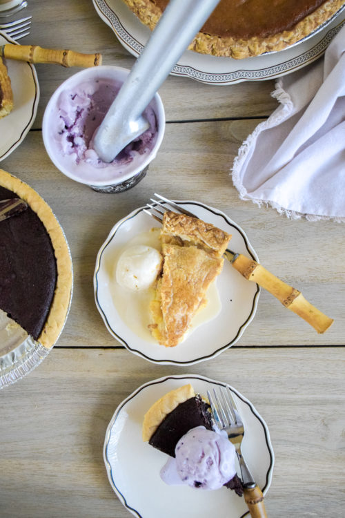 Thanksgiving Pie And Ice Cream With Cream And Sugar   Natalie Paramore 05 500x750 