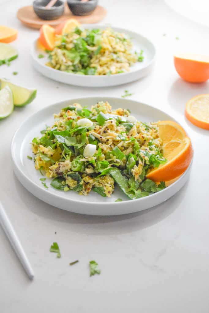 Turmeric Quinoa Citrus Salad Recipe_Natalie Paramore