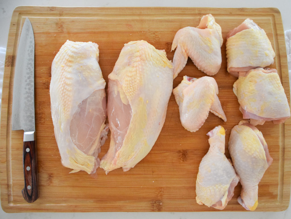 How To Cut Up A Whole Chicken