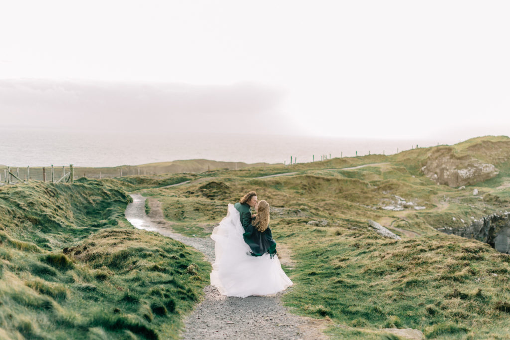 Enchanting Engagement Photos at The Cliffs of Moher_ Natalie Paramore